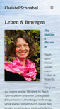 Mobile Screenshot of christelschnabel.com